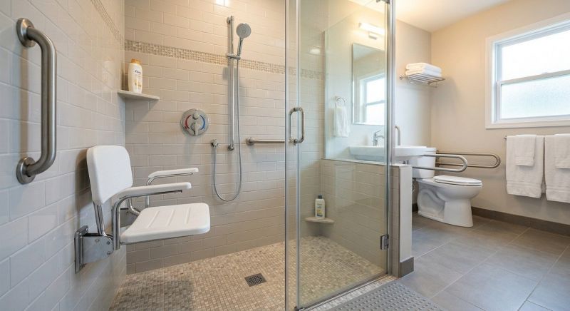 Accessible Shower Construction in Manchester, NH