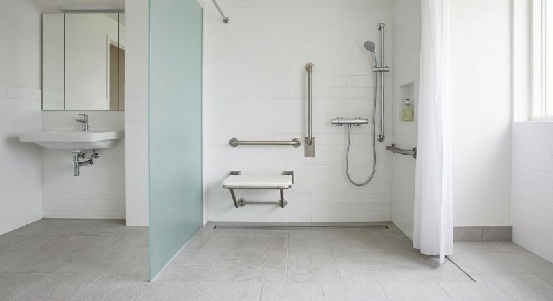 Accessible Shower Construction in Manchester, NH