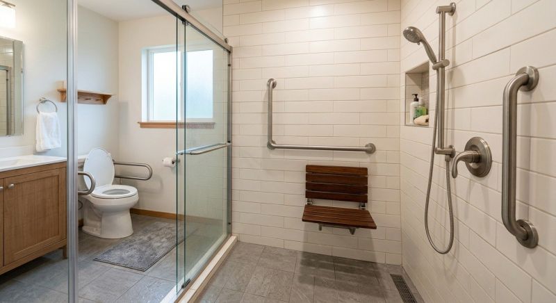 Elderly Shower Installation in Pinellas County, FL